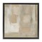 Stupell Industries Beige Neutral Painting Floater Framed Canvas Wall Art Design by Carol Robinson